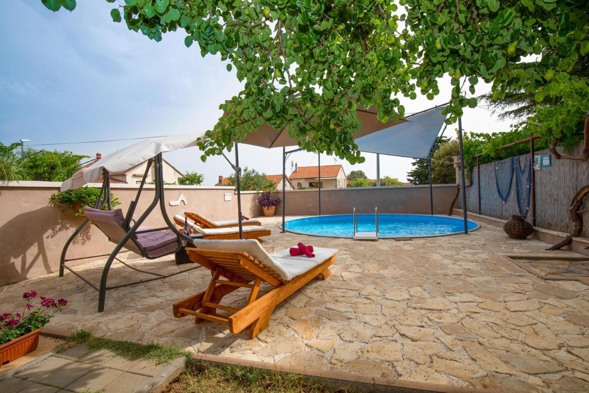 Pool Apartment Bakija 2 - Happy Rentals Pakoštane Εξωτερικό φωτογραφία