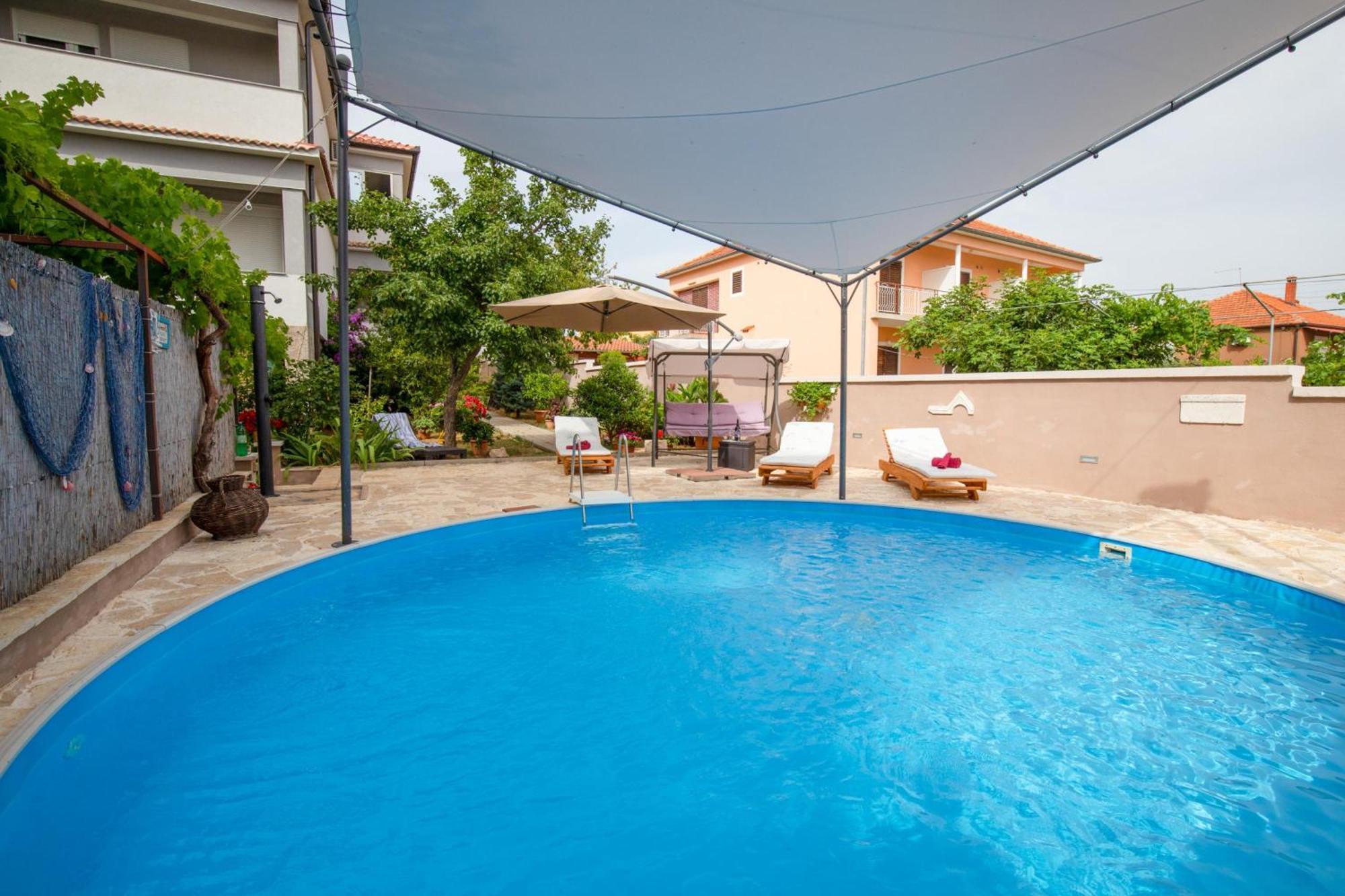Pool Apartment Bakija 2 - Happy Rentals Pakoštane Εξωτερικό φωτογραφία
